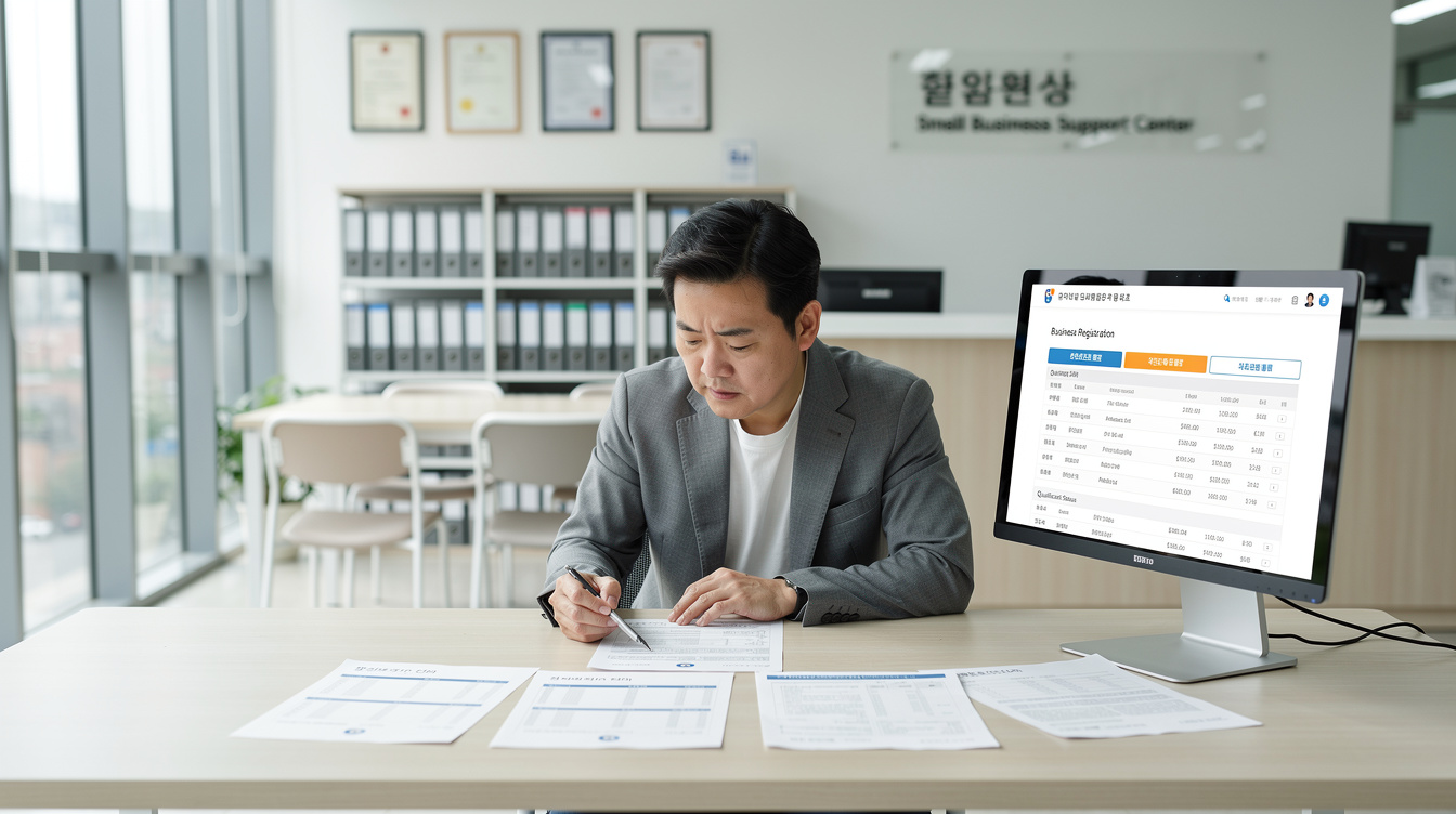 소상공인 지원금 자격조건 – 업종별 상시 근로자 기준