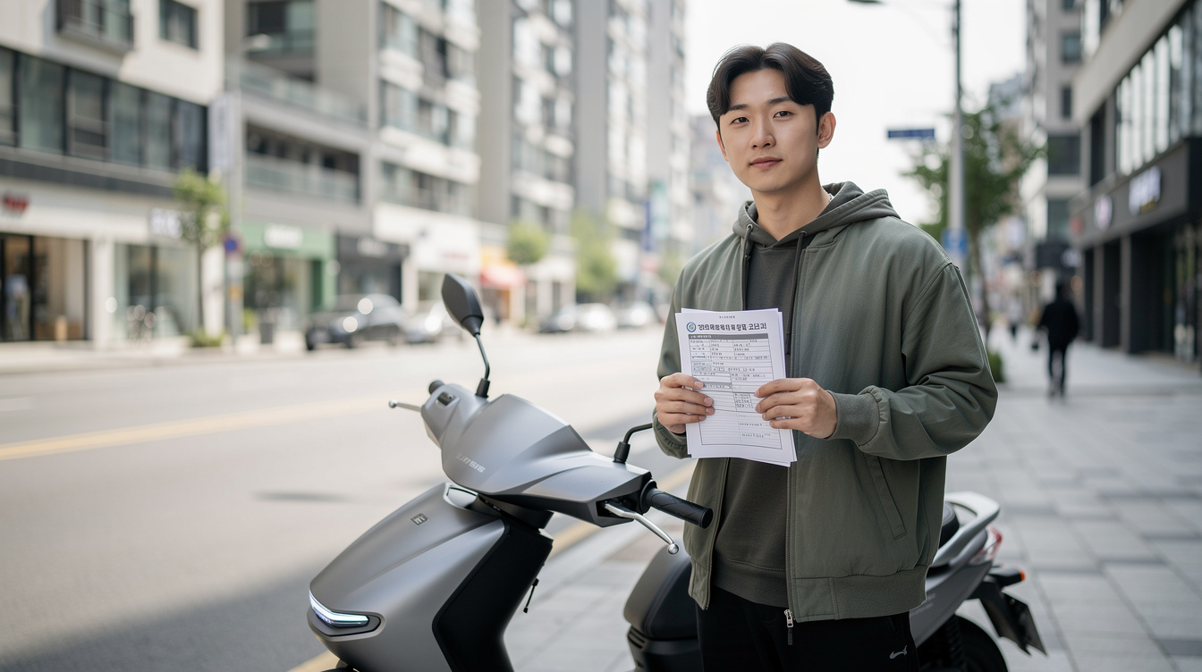 전기이륜차 보조금 자격조건 – 2026년 기본 신청 대상
